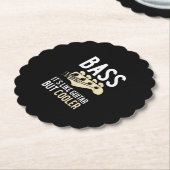 Guitar Lover | Bass ist wie Gitarre, aber Cooler Untersetzer (angewinkelt)