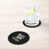 Guitar Lover | Bass ist wie Gitarre, aber Cooler Untersetzer (Vor Ort)