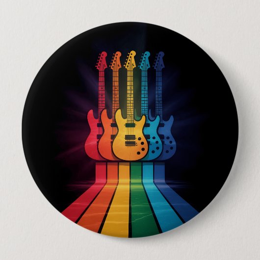 Guitar Lover Button (Vorderseite)
