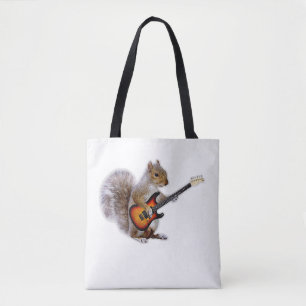 Guitar Lover Eichhörnchen Gitarre spielen Tasche