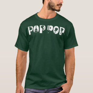 Guitar Lover Gitarrist Pop Pop Funny Music Fathers T-Shirt