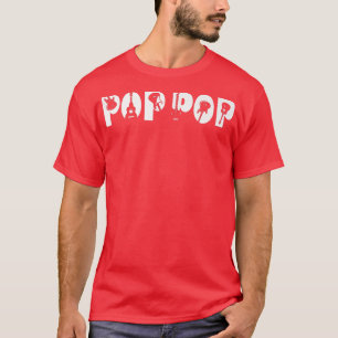 Guitar Lover Gitarrist Pop Pop Funny Music Fathers T-Shirt