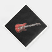 Guitar Lover | Guitar Player Gift Serviette (Ecke)