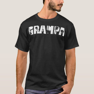 Guitar Lover Guitarist Grampa Funny Music Fathers T-Shirt
