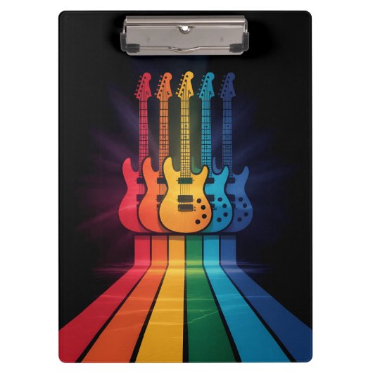 Guitar Lover Klemmbrett (Vorderseite)