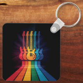 Guitar Lover Schlüsselanhänger (Rückseite)