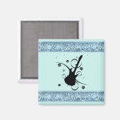 Guitar Magnet (Vorderseite/Rückseite)