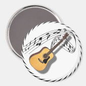 GUITAR-MAGNET MAGNET (Vorderseite/Rückseite)