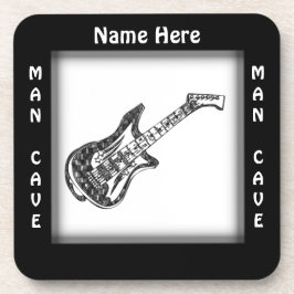 Guitar Man Cave CUSTOMIZE Untersetzer