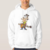 Guitar Man Rockstar Hoodie (Vorderseite)
