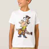 Guitar Man Rockstar T-Shirt (Vorderseite)
