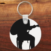 Guitar Man Schlüsselanhänger (Vorderseite)