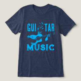 Guitar Man Tri-Blend Shirt