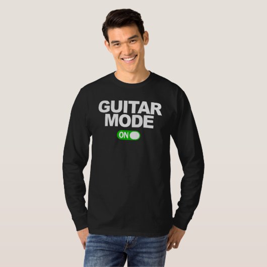 Guitar Mode On T-Shirt (Vorne ganz)