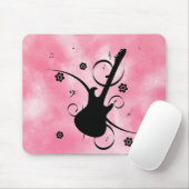 Guitar Mouse Pad Mousepad (Mit Mouse)
