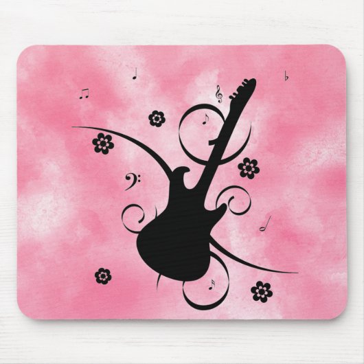 Guitar Mouse Pad Mousepad (Vorne)