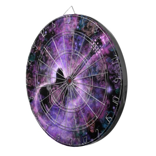 Guitar Music Dart Board Dartscheibe (Vorderseite rechts)