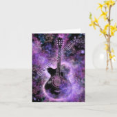 Guitar Music Happy Birthday Card Karte (Gelbe Blume)