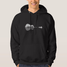 Guitar Nature Trees Birds Hoodie