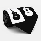 GUITAR Neck Tie Krawatte (Gerollt)