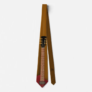 Guitar Necktie Music Themed Design Version 2 Krawatte