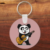 Guitar Panda Schlüsselanhänger (Vorderseite)