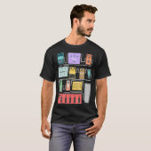 Guitar Pedalboard großartiger unisex T - Shirt (Vorne ganz)