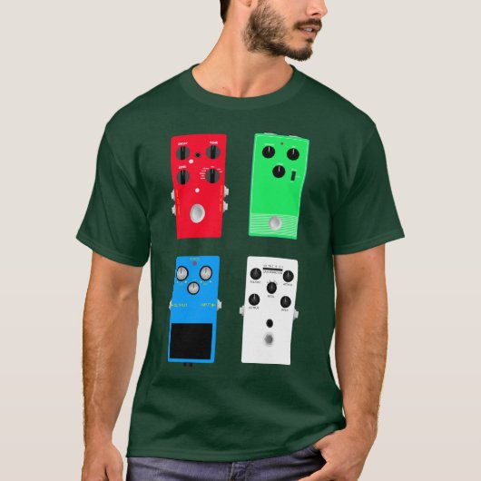 Guitar Pedals T-Shirt (Vorderseite)