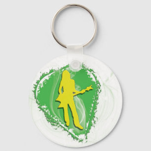 Guitar_Pick Schlüsselanhänger