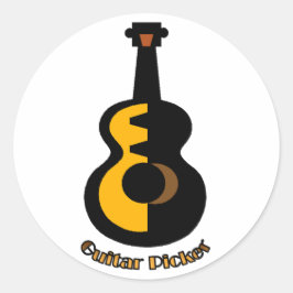 Guitar Picker Sticker