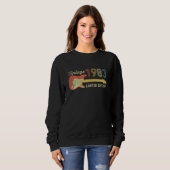 Guitar Player 40th Birthday Rock  1983 Sweatshirt (Vorne ganz)