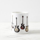Guitar Player Gift Rock and Roll Musician Band Mug Kaffeetasse (Mittel)