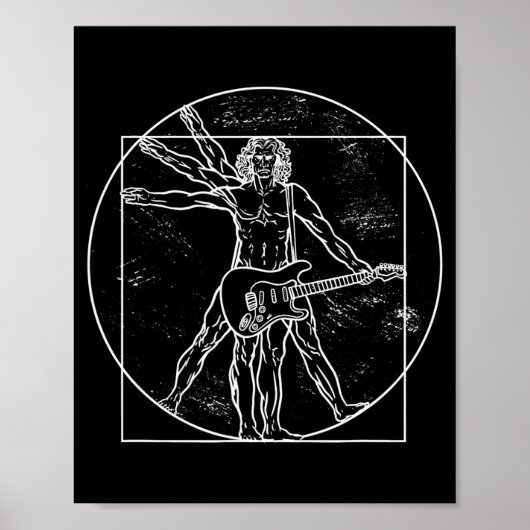Guitar Player Guitar Musical Instrument Guitarist  Poster (Vorne)