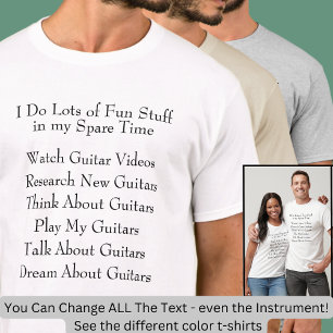 Guitar Player Lover - Was ich in der Freizeit mach T-Shirt