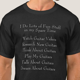 Guitar Player Lover - Was ich in meiner Freizeit m T-Shirt
