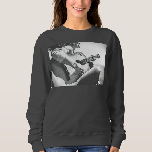 Guitar Player Sweatshirt HAMbyWG (Vorderseite)
