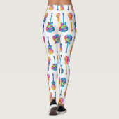 GUITAR POP ART LEGGINGS (Rückseite)
