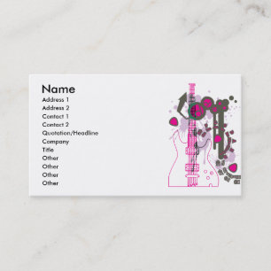 GUITAR-POP MELODIEN VISITENKARTE