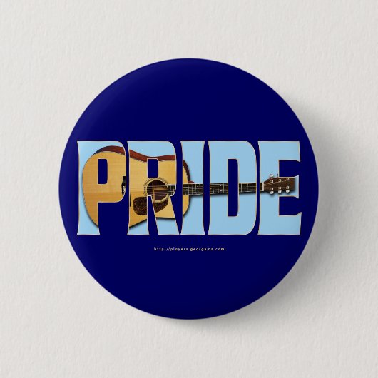 Guitar Pride Button (Vorderseite)