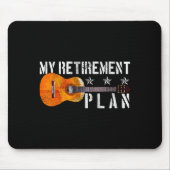 Guitar Retirement Plan - Funny Gift For Retired Gu Mousepad (Vorne)