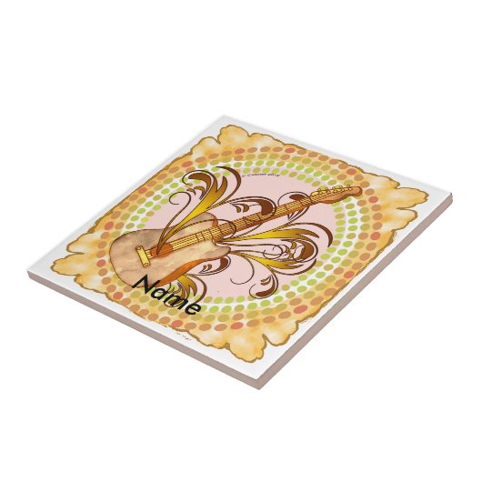 Guitar Rhythm Fliese (Seite)