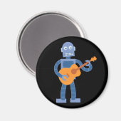 Guitar Robot Magnet (Vorderseite/Rückseite)