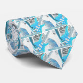 Guitar Rock motif Krawatte (Gerollt)