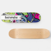 Guitar Rock Music Star Comp Skateboard (Horizontal)