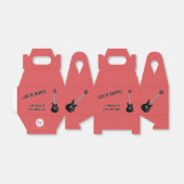 Guitar Rock Star Geschenkschachtel (Ungefaltet)