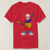 Guitar Rockstar Skeleton I Music I Rock Music T-Shirt (Design vorne)
