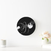 guitar runde wanduhr (Zuhause)