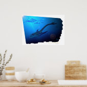 Guitar Shark Poster (Küche)