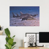 Guitar Shark Poster (Heimbüro)
