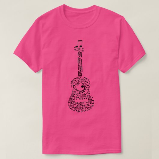 Guitar Sheet Music1023 T-Shirt (Design vorne)